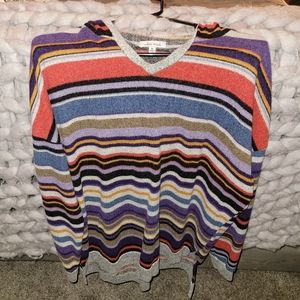 Wool hooded long sleeve